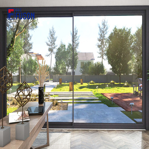 Trung Quốc Nhà cung cấp hàng đầu khung nhôm không thấm nước đôi kính nâng trượt cửa kính Patio trượt cửa kính cửa nhôm cửa - Product Image 4