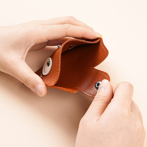 Cartoon Cat <b>Card</b> <b>Holder</b> Small Lightweight Large Capacity Soft Leather <b>Card</b> Clamp Bank <b>Card</b> Coin Purse - Product Image 5