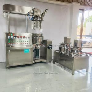 Sàn đứng cho chất lỏng xà phòng mỡ kem làm cho máy hút chân không cao cắt homogenizer trộn mỹ phẩm Thiết bị sản xuất - Product Image 1