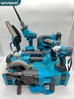 Nouvel ensemble d'outils Makitas LXT1500 18 volts scellé et authentique - Comprend une perceuse sans fil au lithium-ion LXT de 15 pièces