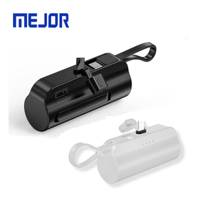 Xử lý USB cable Type-c Keyring PowerBank 5000mAh sạc di động khẩn cấp mini Pocket ngân hàng điện - Product Image 2