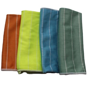 Nuevo estilo ecológico 30x40cm 300 gsm paño de limpieza de bambú/paño de microfibra para ventana/paño de limpieza de vidrio - Product Image 1