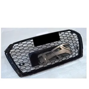 <b>For</b> B9 2017 2018 2019 Upgrade RS4 Style Car Front Bumper <b>Mesh</b> Honeycomb Hood <b>Grille</b> Trim Guard Protector Accessories - Product Image 3