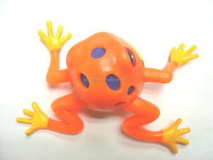 Juguetes de Animales de <span class=keywords><strong>Granja</strong></span> de Goma Elástica, Rana Decorativa, Juguetes Novedosos para Apretar, Juguetes Pop-up - Product Image 4