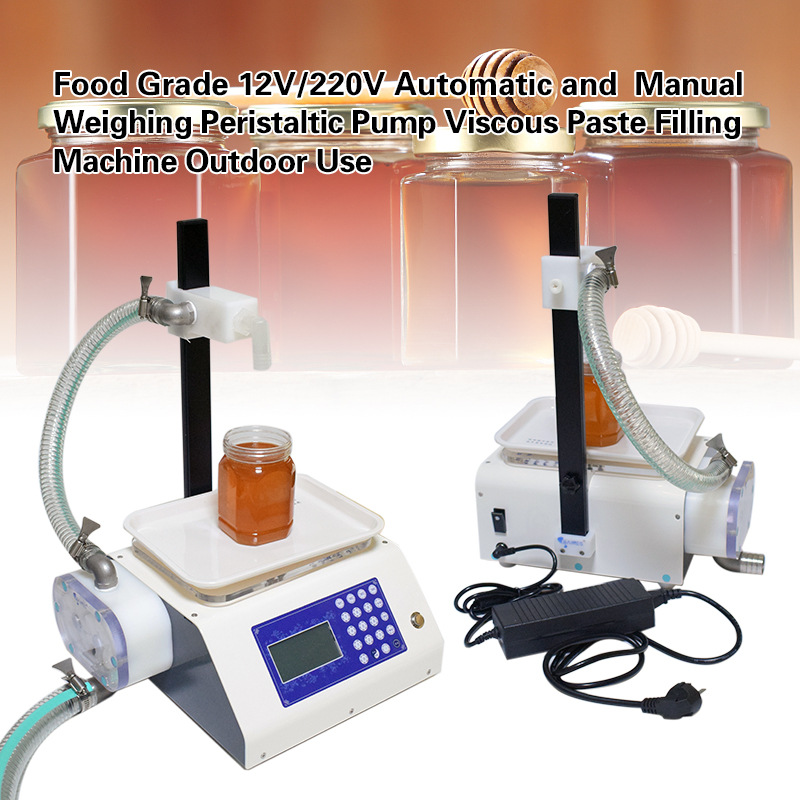 Anti Drip Paste Filling Machine Spout Food Degree Automatic Honey Filling Machine