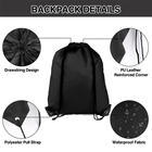 Custom Logo <b>Drawstring</b> Travel Storage Waterproof Sports <b>Backpack</b> <b>Drawstring</b> Bags with Gym <b>Drawstring</b> Bags - Product Image 5