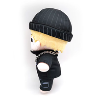 Étoile personnalisée pour bébé en peluche vêtements portables poupée idole mascotte en peluche jouet en peluche faire des peluches personnalisées à partir du dessin