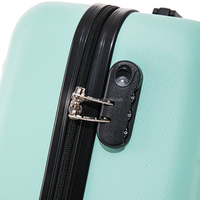 Vente en gros valise unisexe 20 24 28 pouces sac à roulettes en ABS ensemble de bagages de voyage 3 pièces
