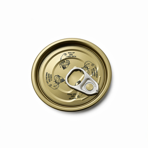 Tapa <span class=keywords><strong>de</strong></span> Lata Ecológica <span class=keywords><strong>de</strong></span> 92 mm <span class=keywords><strong>de</strong></span> Apertura Completa para Envases <span class=keywords><strong>de</strong></span> Lata <span class=keywords><strong>de</strong></span> <span class=keywords><strong>Mejillones</strong></span> con Anilla <span class=keywords><strong>de</strong></span> Apertura Fiable - Product Image 1