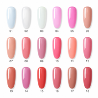 Vente directe d'usine, gel UV de construction pour extension d'ongles HAMA TPO FREE de 15 ml, haute qualité, longue durée