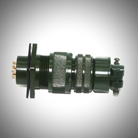 MS5015 Connecteur circulaire Taille de coque 18 MS3102A18-1P MS3106A18-1S 10 broches MIL Spec