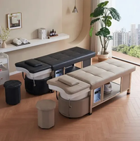 Mobilier d'hôpital évier à cheveux équipement de salon de lavage table de massage thaïlandais tête de shampooing lit SPA