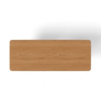 Table à manger Ferly moderne sur mesure avec pieds incurvés pour intérieur