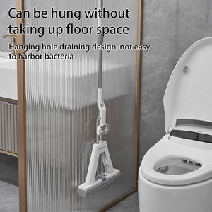 Atacado 33CM Home Cleaning Magia Folding Floor Esponja Mop Mão-Livre Banheiro Limpeza Equipamento - Product Image 5