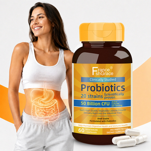 Complément alimentaire probiotique à base de plantes Shecome, 50 milliards d'UFC, soutient la santé immunitaire, pour femmes et hommes. - Product Image 1