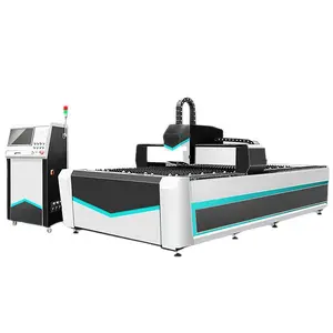 זול מחיר 1000w Cnc אלומיניום גיליון פלדת מתכת צלחת אופטי סיבי לייזר מכונת חיתוך