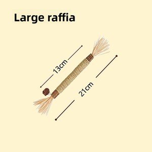 Juguete Masticable para Gatitos con Hierba Gatera, Frutas y Rafia para Entretenimiento, Limpieza Dental y Eliminación de Placa - Product Image 6