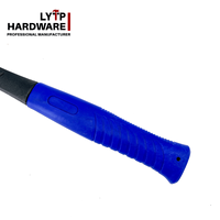 Marteau à griffes tout acier avec manche tout acier Noir Miroir Tête HRC Surface Plastique Matériau Titane marteau