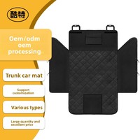 Housse de coffre pour chiens, imperméable, pour SUV, berlines et fourgonnettes, avec protection de pare-chocs