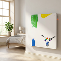 Ventes Fabricant : Radiateur Mural Électrique à Panneau Convecteur P55W 600x800 550W, avec Affichage LED, Programmation de Température, Contrôle à Distance et Fonction Basse Température