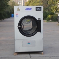 Pengering Industri Stainless Steel Otomatis Penuh Hemat Energi 35kg Desain Soft Mount untuk Pengolahan Laundry Hotel dan Rumah Sakit