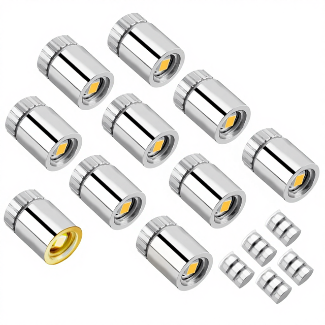 Miniature Led Lights Mini Spot for Paper Lantern Party Decoration Micro Crafts Models Dollhouse Accessories