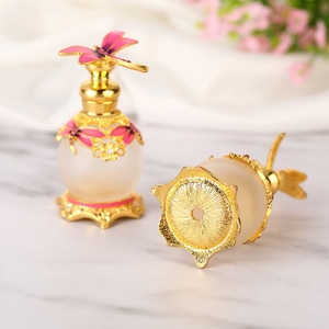 Haute qualité 15ml bouteille d'huile de parfum arabe de luxe bouteille de recharge de parfum vide bouteille en verre de parfum fantaisie de Dubaï - Product Image 6