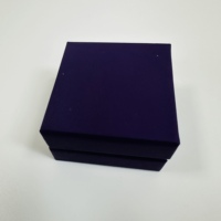 Caja de Regalo de Cartón Rígido Personalizada con Forro de Esponja, Materiales Reciclados Ecológicos, Laminado Mate en Relieve para Empaque de Joyería