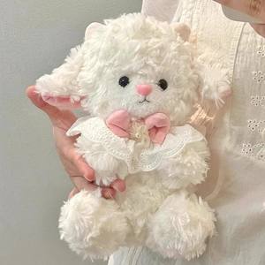 38 Peluche Mouton Mignon avec Chapeau d'Anniversaire, Rembourrée en Coton PP, pour la Journée de la Femme et Cadeau d'Anniversaire - Product Image 2