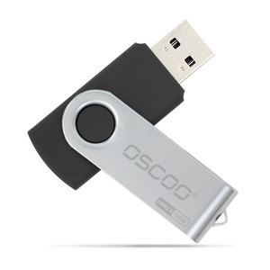 OSCOO <b>USB</b> <b>flash</b> <b>drive</b> (4GB, 8GB, 64GB), creative rotating metal <b>flash</b> <b>drive</b>, business gift, <b>USB</b> factory wholesale, car accessory - Product Image 2
