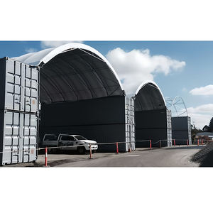 Nouvelle structure en membrane tendue en PVC pour hangar d'avion préfabriqué avec armature en acier et couverture de type auvent - Product Image 3