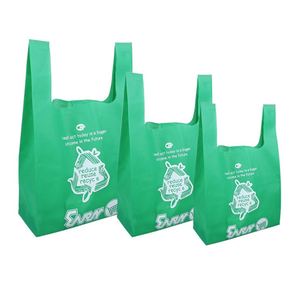 Bolsa de Compras Reutilizable Ecológica de Tela No Tejida con Impresión Serigráfica, Precio de Fábrica al por Mayor - Product Image 3