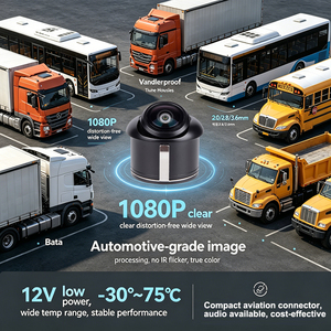 Caméra de surveillance d'angle mort furtive Full HD 1080P AHD avec objectif grand angle, système de caméra latérale étanche IP68 pour bus (ODM) - Product Image 5