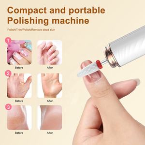 Outil à <span class=keywords><strong>ongles</strong></span> professionnel rechargeable portable, polisseuse électrique, stylo de meulage, perceuse à <span class=keywords><strong>ongles</strong></span>, acier inoxydable, 15000 tr/min - Product Image 5