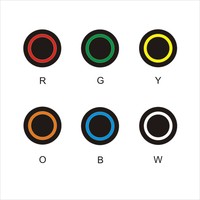 Sakelar Tombol Tekan Menempel Sementara Logam Hitam 12Mm 16Mm 19Mm 22Mm 3.3V 6V 12V 24V dengan LED Merah Biru Hijau
