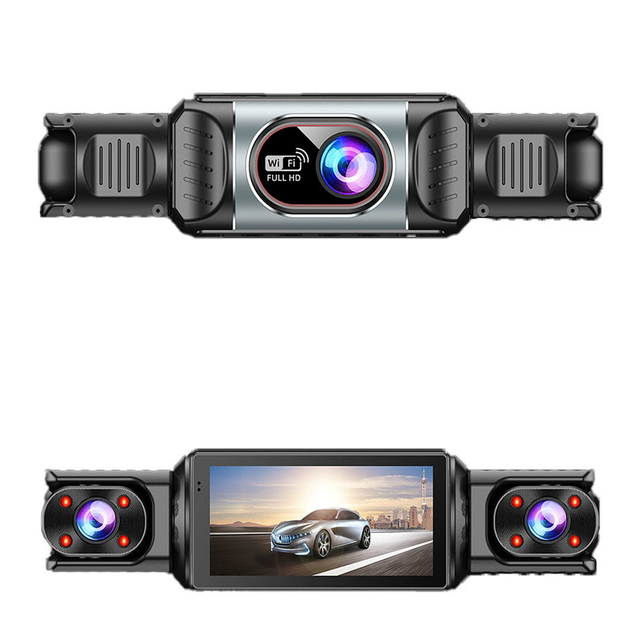 A New 2K / 4K Dashcam with Dual Front and Rear Cameras That Do Not Require Installation and Are in a Loop