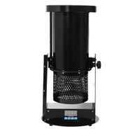 Machine à confettis électrique 1200W RGB LED DMX512 avec télécommande, canon à confettis pour fête, mariage, souffleur de papier coloré