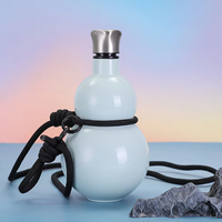 Gourde isotherme créative en acier inoxydable 304, 500 ml, écologique, portable, avec corde, pour activités sportives en extérieur – Nouveauté très demandée