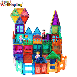 Ensemble <span class=keywords><strong>de</strong></span> blocs <span class=keywords><strong>de</strong></span> <span class=keywords><strong>construction</strong></span> magnétiques créatifs STEM Kit <span class=keywords><strong>de</strong></span> <span class=keywords><strong>construction</strong></span> éducatif préscolaire aimant pour garçons et filles en plastique - Product Image 3