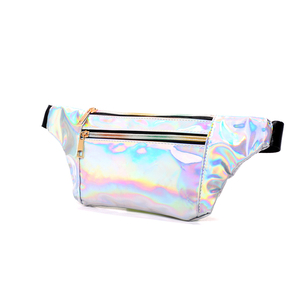 <span class=keywords><strong>Riñonera</strong></span> holográfica con purpurina a la moda, <span class=keywords><strong>riñonera</strong></span> informal brillante para festivales de viaje, Unisex, duradera, impermeable, antirrobo - Product Image 4