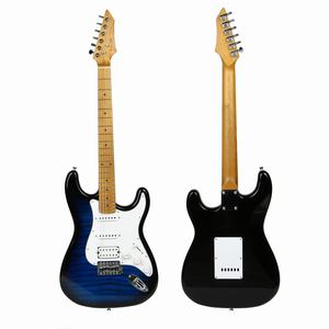 Guitare électrique professionnelle Deviser L-G2S-&1, manche en érable torréfié, finition brillante, entièrement fermée, cutaway, 6 cordes - Product Image 5