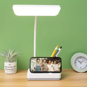 Nouvelle lampe rechargeable en promotion, multifonctionnelle et flexible pour bureau avec porte-stylo, idéale pour la lecture et la protection des yeux - Product Image 2