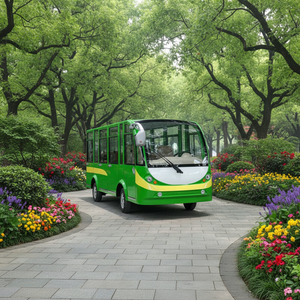 Autobús Eléctrico Turístico de 8-20 Plazas con Bocina de Reversa y Señales de Giro para un Servicio Seguro de Turismo Nocturno <span class=keywords><strong>en</strong></span> Zonas Turísticas - Product Image 1