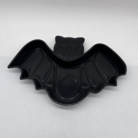 Décorations de Rangement Créatives pour Couverts en Plastique PP Écologique, Motif Citrouille, Grimace, Dinde et Dessin Animé pour Halloween