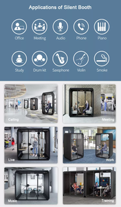 <span class=keywords><strong>Petite</strong></span> boîte <span class=keywords><strong>de</strong></span> bureau <span class=keywords><strong>cabine</strong></span> téléphonique Portable Offre Spéciale boîte <span class=keywords><strong>de</strong></span> téléphone espace <span class=keywords><strong>de</strong></span> travail privé réunion dormir bureau mobile facile à installer - Product Image 5