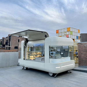 <span class=keywords><strong>Remorque</strong></span> alimentaire mobile motorisée au design attrayant avec acier inoxydable 304, puissance 220V <span class=keywords><strong>2</strong></span>,5kW pour votre marque - Product Image 1