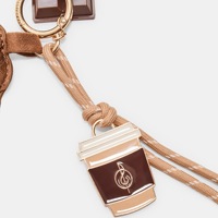 Breloque de sac Cupidon transfrontalière en alliage, design créatif de niche, polyvalente, en forme de cœur, flèche de Cupidon, accessoire de luxe léger