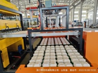 Nouvelle Ligne de Production Automatique de Vaisselle Jetable en Mousse PS, Contrôlée par PLC, 168 kW, 380 V, avec Moteur et Pompe, Écologique et Multifonctionnelle de Haute Performance