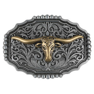 Vente en gros de <span class=keywords><strong>ceinture</strong></span> en alliage de style punk rétro américain pour la conception de personnalité de cow-boy occidental à <span class=keywords><strong>boucle</strong></span> par les fabricants - Product Image 4