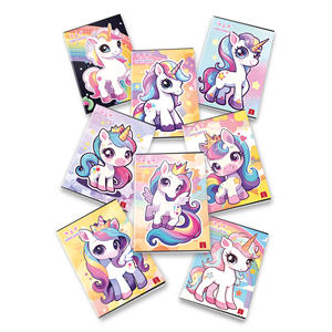 Cuaderno MAXI Unicornio 50 Hojas/SH Cuadrículas de 5mm Surtido - Product Image 1